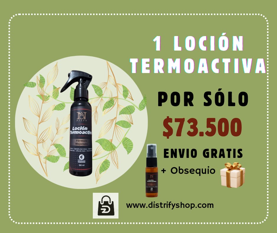 Loción Termoactiva+Obsequio Termoactiva